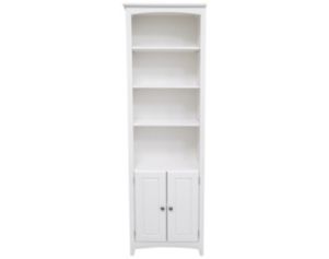 Archbold Furniture Heirloom Left-Facing 2-Door Bookcase