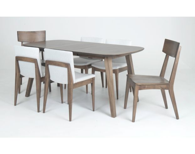 Archbold Furniture Callie Maple Sandstone 7-Piece Dining Set large image number 1