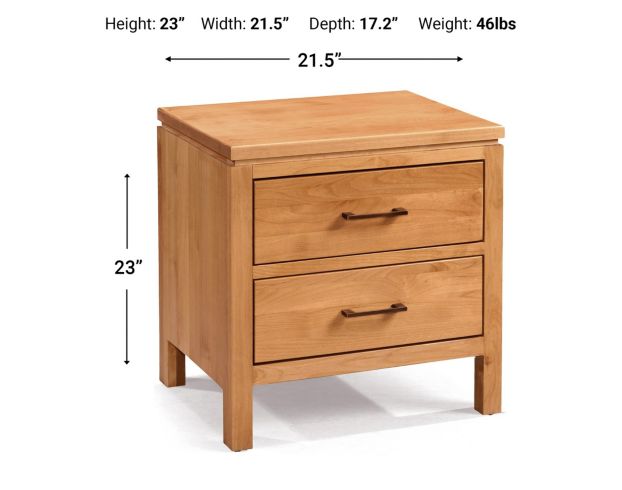 Archbold Furniture Company 2 West Nightstand large image number 3