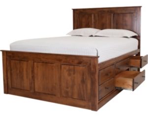 Archbold Furniture Company Shaker Queen Storage Bed