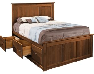 Archbold Furniture Company Shaker King Storage Bed