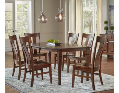 Archbold Furniture Company Boat 7-Piece Dining Set