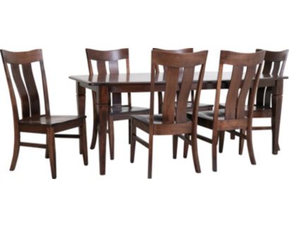 Archbold Furniture Company Boat 7-Piece Dining Set