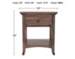Archbold Furniture Provence Nightstand small image number 7