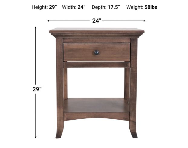 Archbold Furniture Provence Nightstand large image number 7