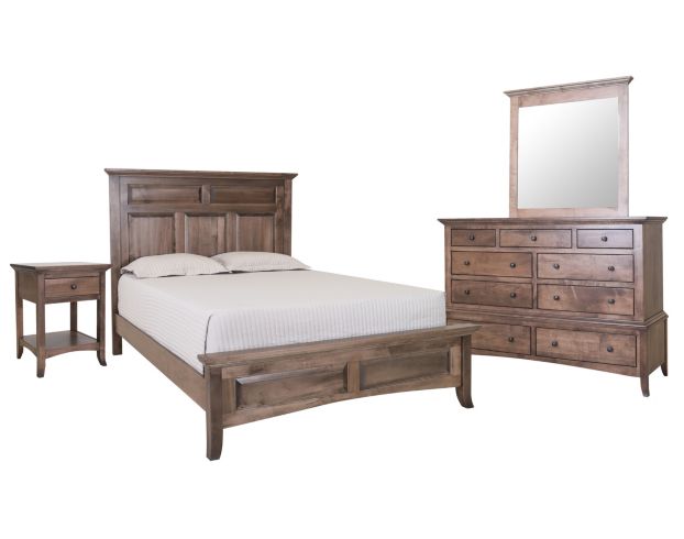 Archbold Furniture Provence 4-Piece Queen Bedroom Set large image number 1