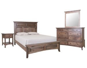 Archbold Furniture Provence 4-Piece King Bedroom Set