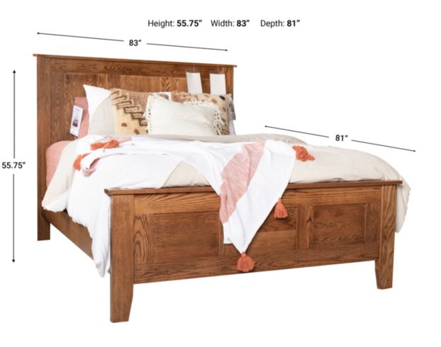 Archbold Furniture Franklin 3-Piece King Bedroom Set large image number 16