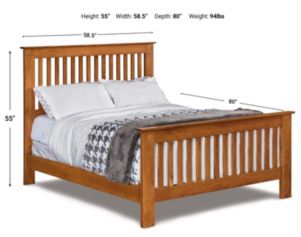 Archbold Furniture Shaker Full Bed