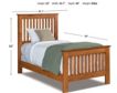 Archbold Furniture Shaker Twin Bed small image number 2