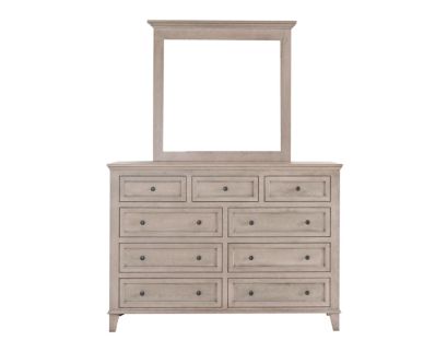 Archbold Furniture Belmont Dresser with Mirror