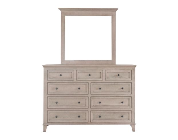 Archbold Furniture Belmont Dresser with Mirror large image number 1