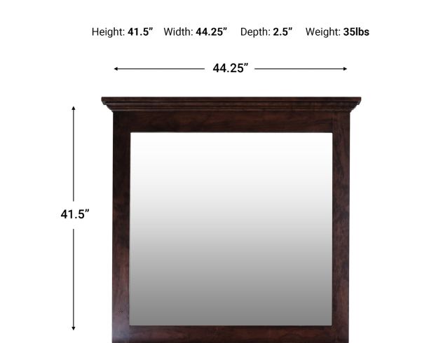 Archbold Furniture Belmont Mirror large image number 5