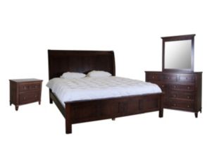 Archbold Furniture Belmont 4-Piece King Bedroom Set