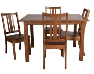 Archbold Furniture Cherry 5-Piece Dining Set