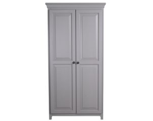 Archbold Furniture Tall 2-Door Gray Storage Pantry