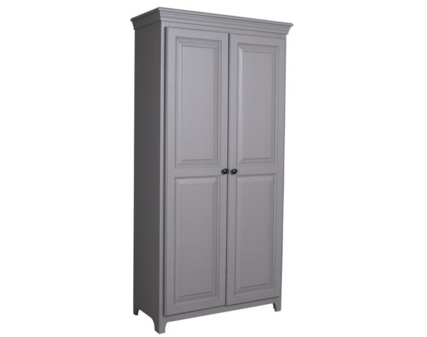 Archbold Furniture Tall 2-Door Gray Storage Pantry large image number 2