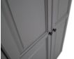 Archbold Furniture Tall 2-Door Gray Storage Pantry small image number 6