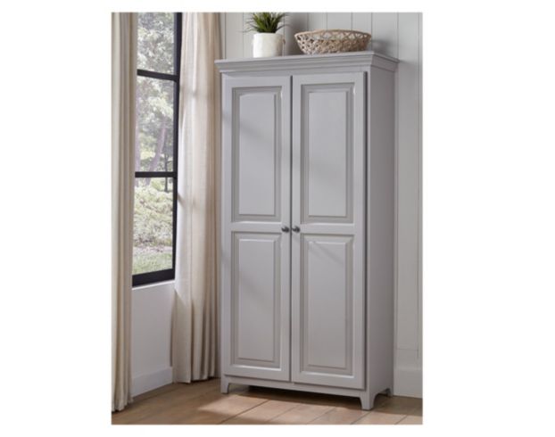 Archbold Furniture Tall 2-Door Gray Storage Pantry large image number 8