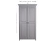 Archbold Furniture Tall 2-Door Gray Storage Pantry small image number 9
