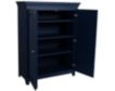 Archbold Furniture Short 2-Door Navy Storage Pantry small image number 3