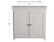Archbold Furniture 2-Door White Storage Pantry small image number 6