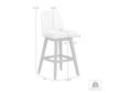 Armen Living Amelia Beige Barstool small image number 10