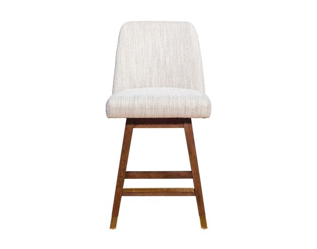 Armen Living Amelia Beige Counter Stool large image number 1