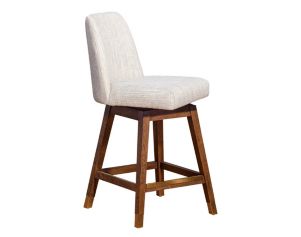 Armen Living Amelia Beige Counter Stool