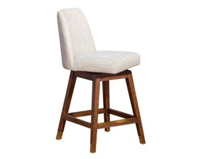 Armen Living Amelia Beige Counter Stool