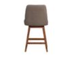 Armen Living Amelia Taupe Boucle Counter Stool small image number 4