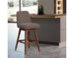 Armen Living Amelia Taupe Boucle Counter Stool small image number 8