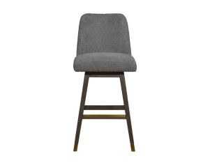 Armen Living Amelia Gray Boucle? Barstool