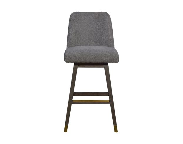 Armen Living Amelia Gray Boucle? Barstool large image number 1