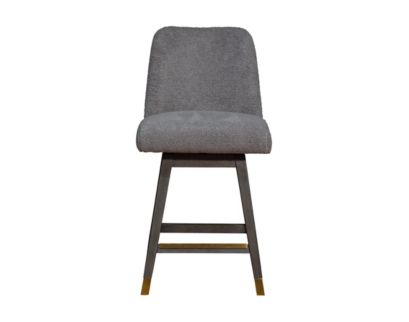 Armen Living Amelia Gray Boucle Counter Stool