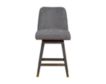 Armen Living Amelia Gray Boucle Counter Stool small image number 1