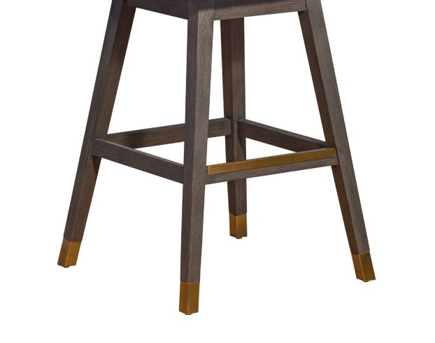 Armen Living Amelia Mocha Barstool large image number 8