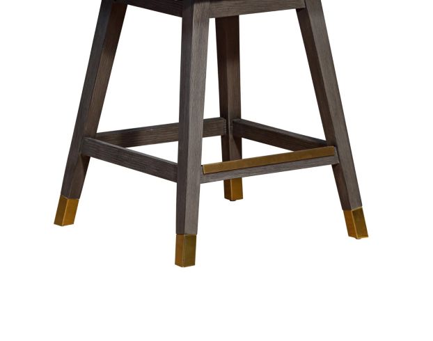 Armen Living Amelia Mocha Counter Stool large image number 7