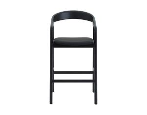 Armen Living Apache Black Oak Counter Stool