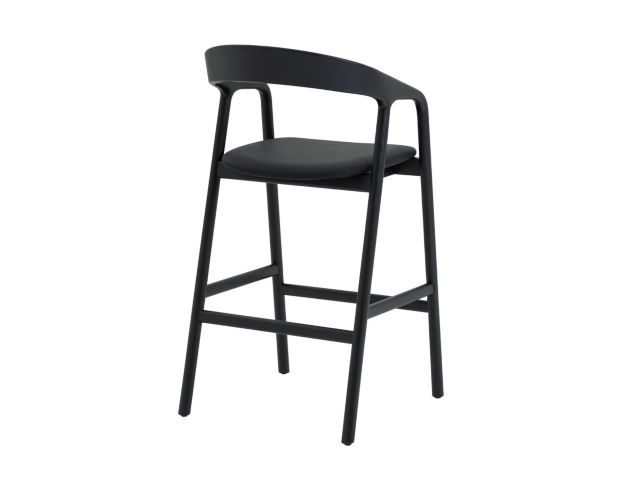 Armen Living Apache Black Oak Counter Stool large image number 4