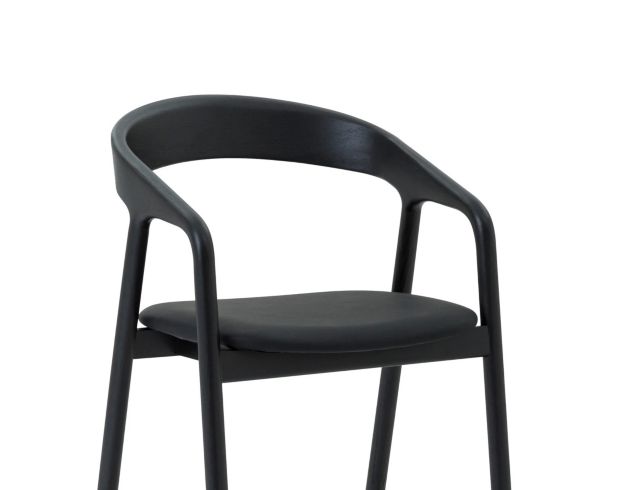 Armen Living Apache Black Oak Counter Stool large image number 5