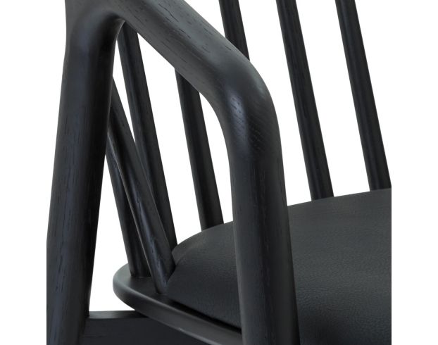 Armen Living Echo Black Barstool large image number 8