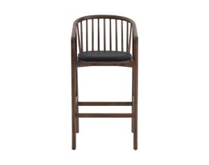 Armen Living Echo Walnut Barstool