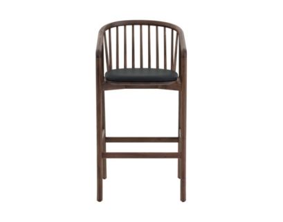 Armen Living Echo Walnut Barstool