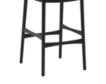 Armen Living Erie Black Barstool small image number 7