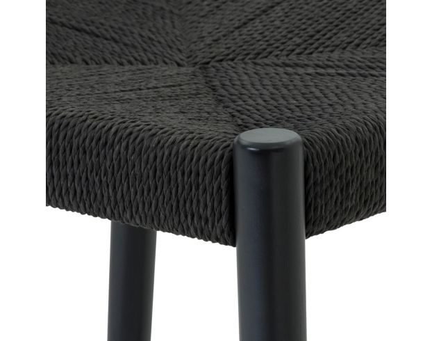 Armen Living Erie Black Barstool large image number 10