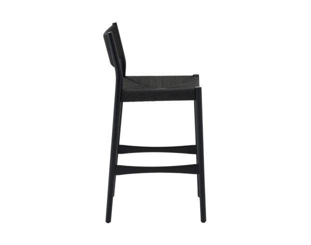 Armen Living Erie Black Counter Stool large image number 3