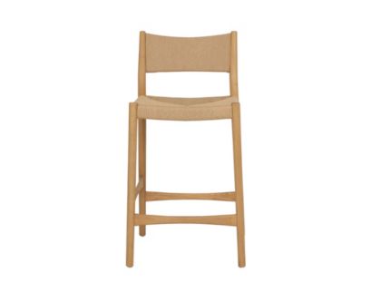 Armen Living Erie Natural Counter Stool