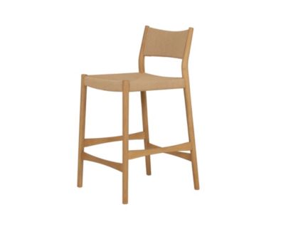 Armen Living Erie Natural Counter Stool