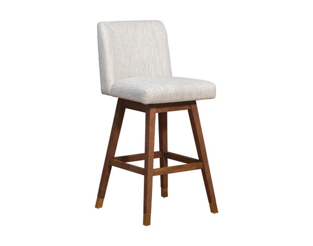 Armen Living Isabella Beige Barstool large image number 2